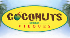 There are many great restaurants to eat at on the island of Vieques such as Coconuts!